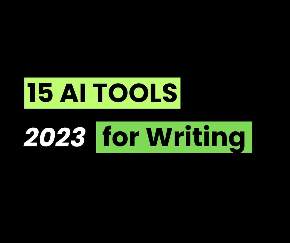 AI Tools for writing in 2023