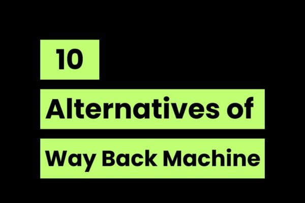 Alternatives of Way Back Machine