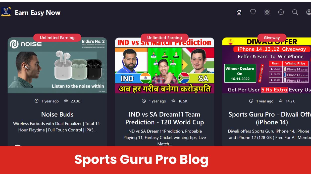 Sports Guru Pro Blog