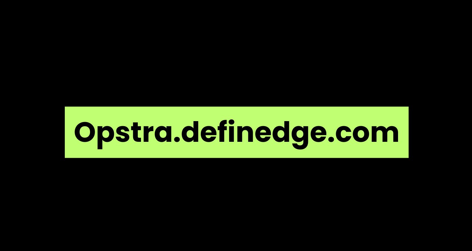 Opstra.definedge.com