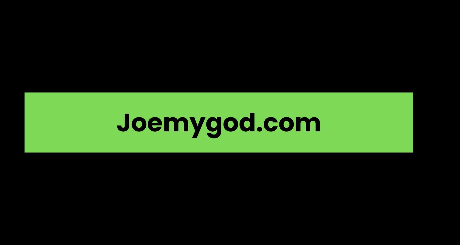 Joemygod.com