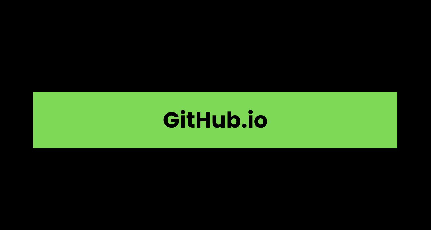 GitHub.io