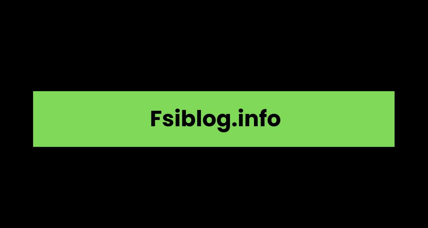 Fsiblog.info