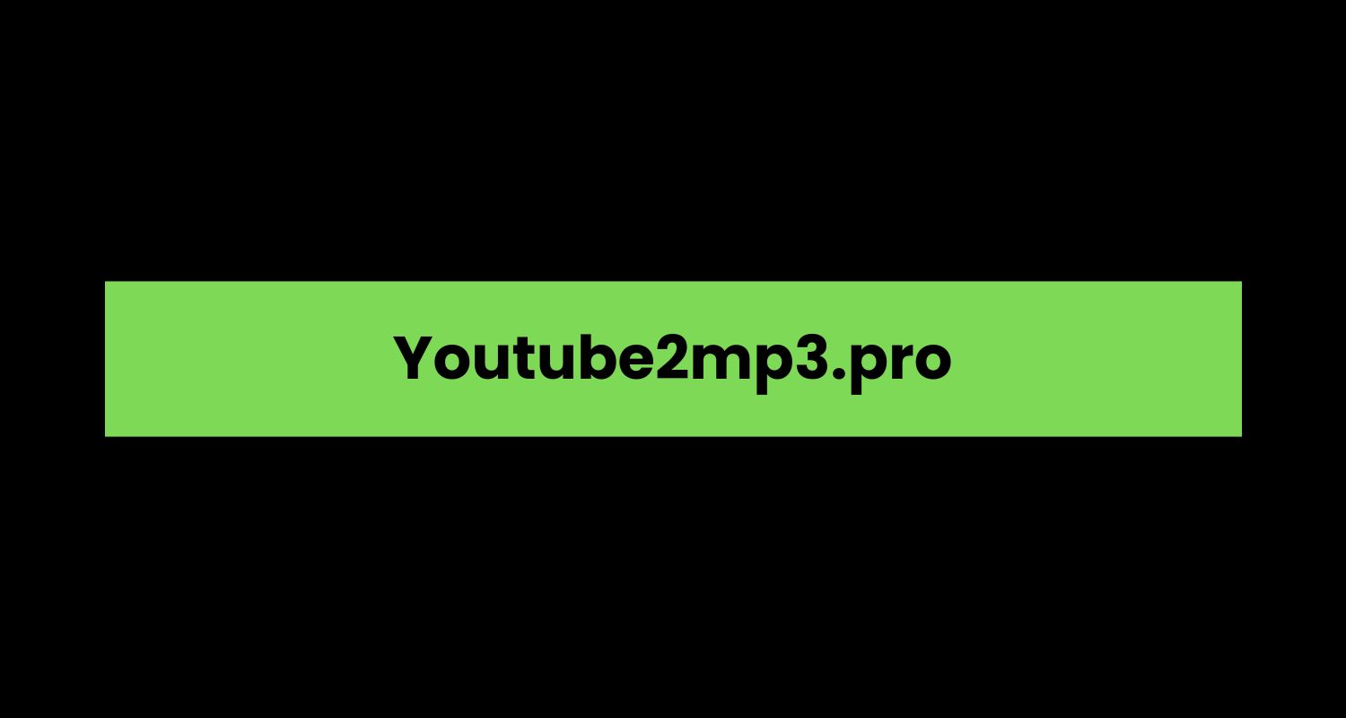 Youtube2mp3.pro